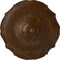 Ekena Millwork Pompeii Ceiling Medallion (Fits Canopies up to 2"), 18 7/8"OD x 1 1/2"P, Root Beer Crackle CM18PORBC - alternate 1